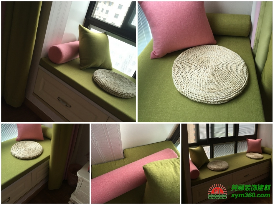 小戶型環(huán)保時(shí)尚陽臺(tái)飄窗墊，定制飄窗墊