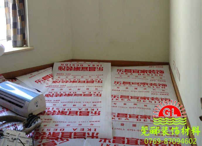 【裝修日記】4月15日開工----強烈推薦墻面地板裝修保護膜，莞酈地面保護膜真心不錯哦?。?！